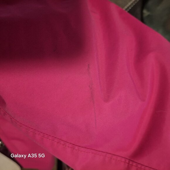 Columbia Womens Pink Hooded Winter Jacket W/ Zipper & Snap Closure Sz 2XL Cozyco - Picture 14 of 15